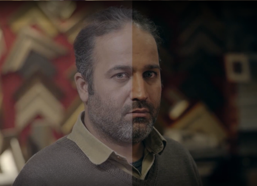 نمونه اصلاح رنگ و نور فیلم کوتاه