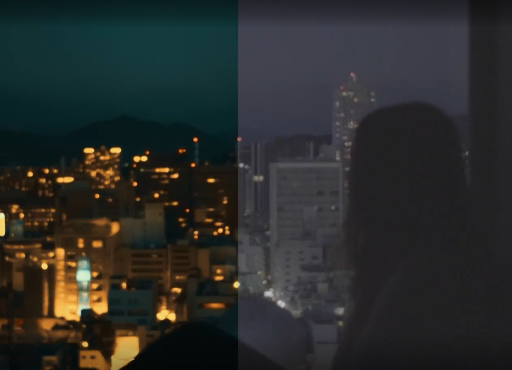 نمونه اصلاح رنگ و نور تیزر